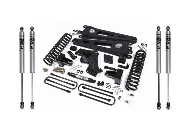 Zone Offroad F64F 7in Radius Arm Lift Kit w/ Fox Shocks | 2020-2022 F250/F350 4WD Diesel