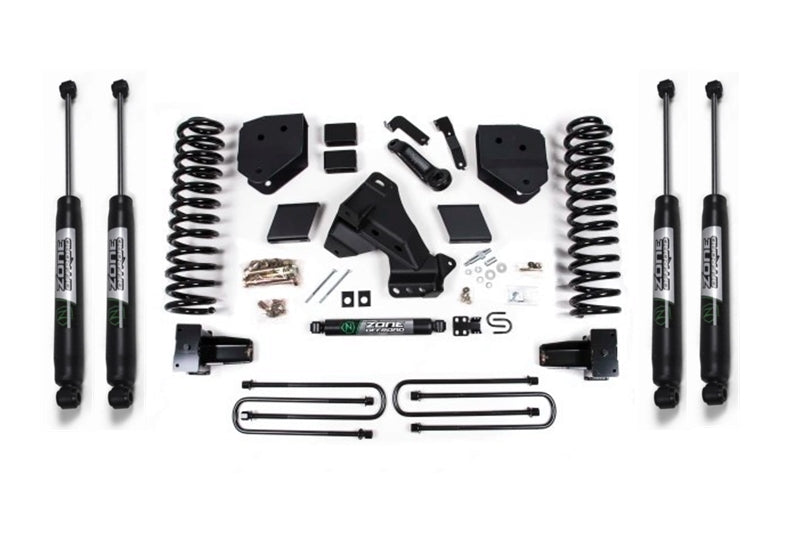 Zone Offroad F67N 6in Lift Kit w/ Nitro Shocks | 2020-2021 F350 Dually Diesel