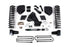 Zone Offroad F67 6in Lift Kit - No Shocks | 2020-2021 F350 Dually Diesel