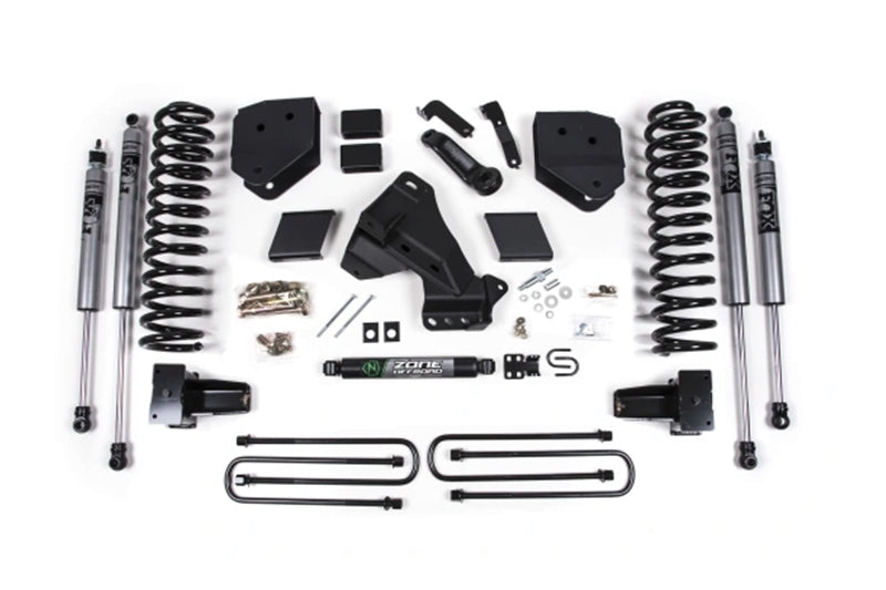 Zone Offroad F68F 6in Lift Kit w/ Fox Shocks | 2020-2021 F350 Dually Gas