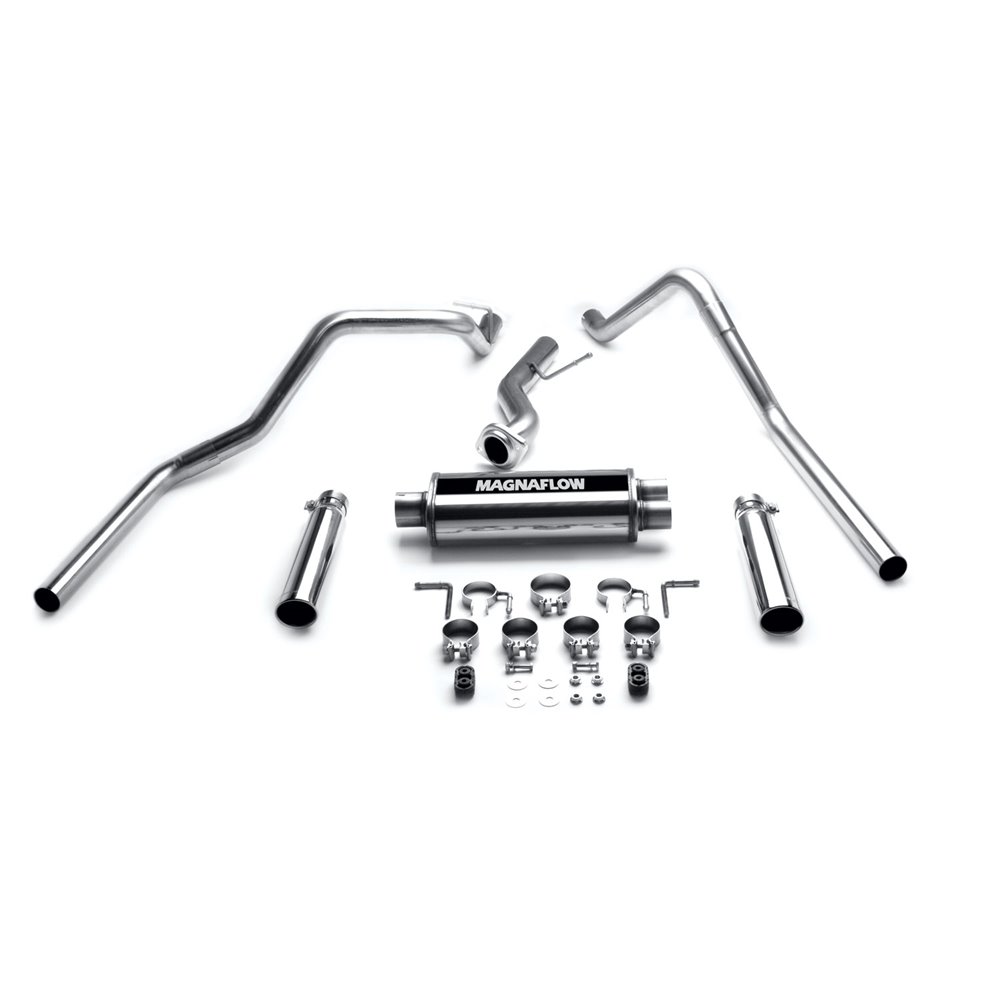 MagnaFlow 15753 Dual Stainless 3in Cat-Back Exhaust | 1999-2002 Silverado/Sierra 1500