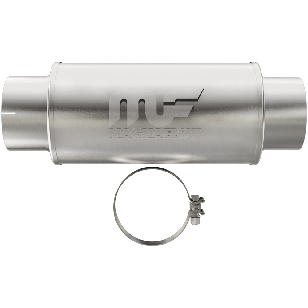 MagnaFlow 12776 5in Inlet/Outlet 20in Long 7in Round Performance Muffler | Universal