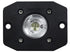 Rigid 20621 Ignite LED Light Flood Beam Pattern Flush Mount Black Housing Single | Universal