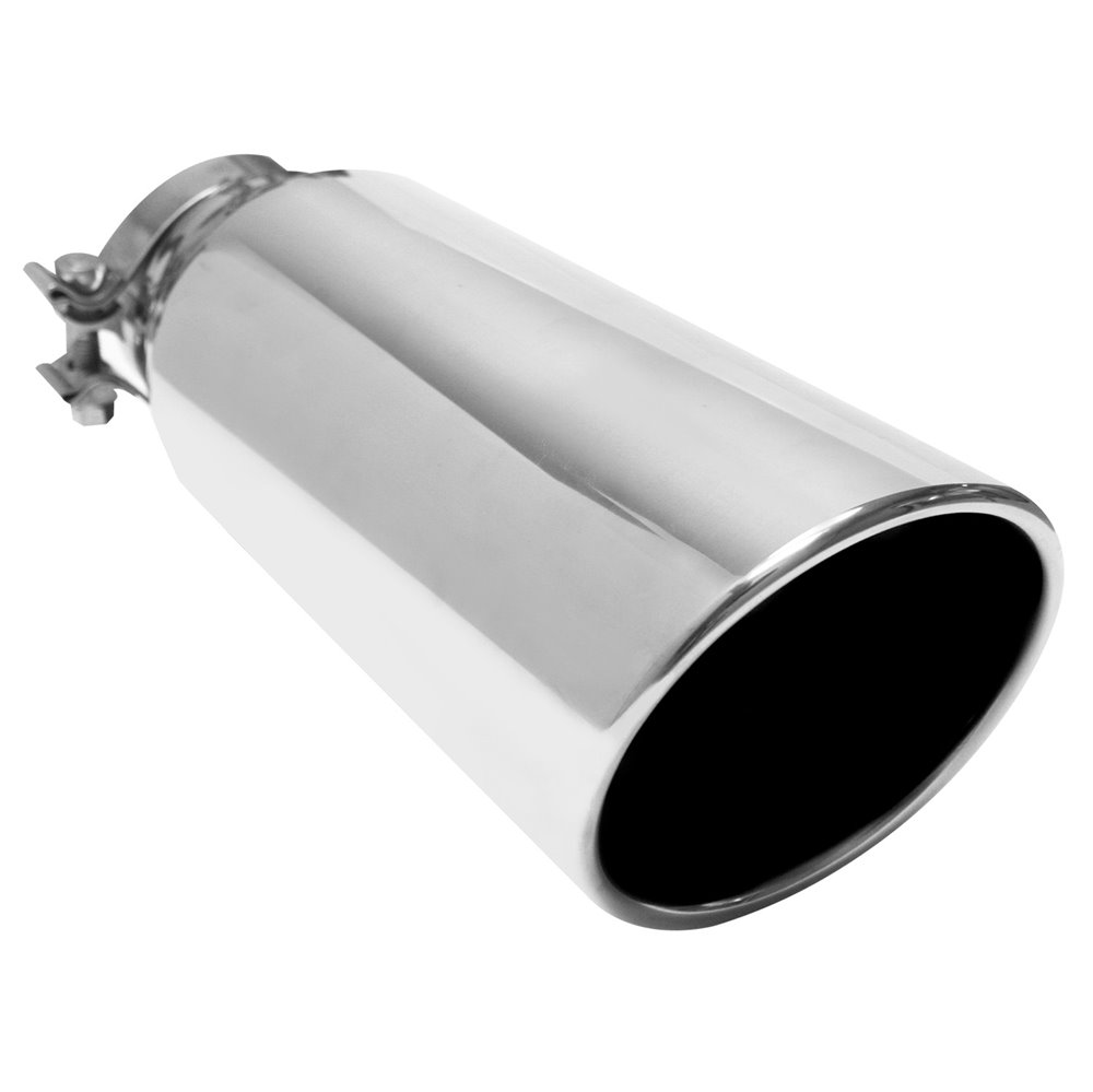 MagnaFlow 35214 Polished 4in Single Exhaust Tip | Universal