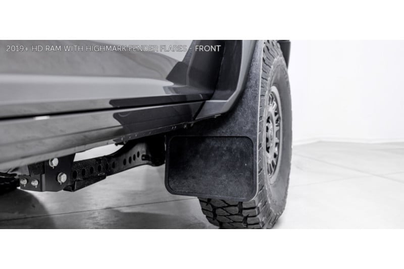 AEV 10308305AC Front Splash Guards | 2019-2024 Ram 2500/3500 w/ Highmark Flares