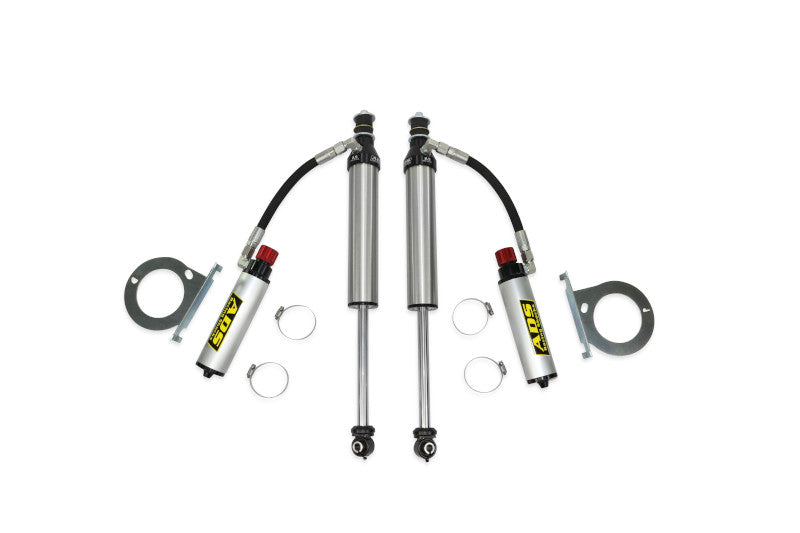 ADS 250-13RAM-FA0 Direct Fit Front Piggyback Reservoir Race Shocks w/ Compression Adjuster for 0-3in Lift | 2013-2023 Ram 2500/3500 4WD