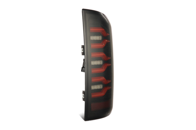 AlphaRex 641060 LUXX Series Black/Red LED Tail Lights | 2007-2009 Ram 1500/2500/3500