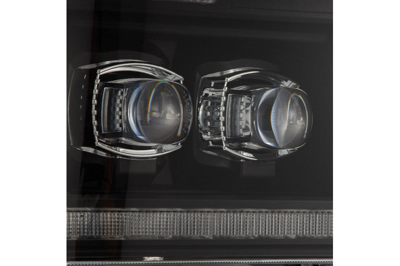 AlphaRex 880310 NOVA Series Black LED Projector Headlights | 2008-2010 F250/F350