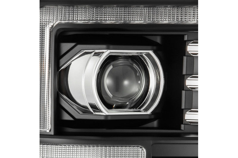 AlphaRex 880312 LUXX Series Black LED Projector Headlights | 2008-2010 F250/F350