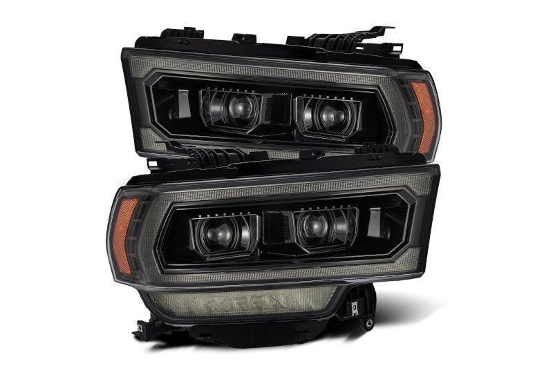 AlphaRex 880549 LUXX Series Alpha Black LED Projector Headlights | 2019-2022 Ram 2500/3500