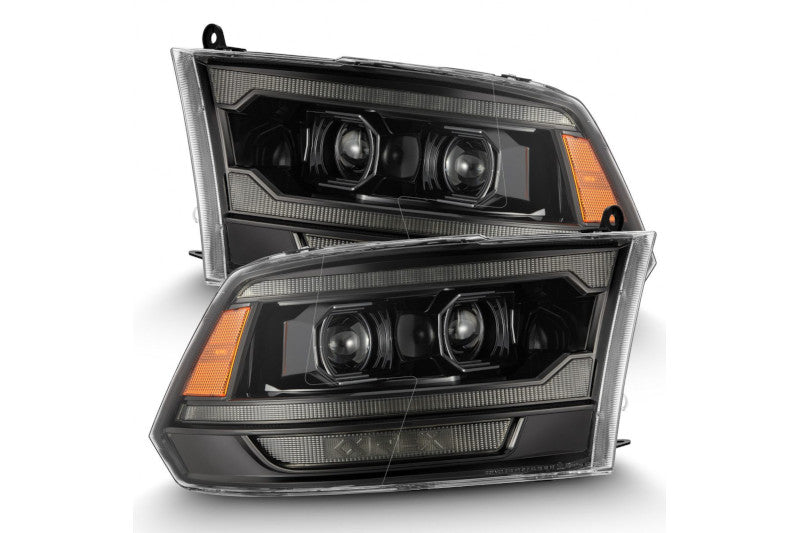 AlphaRex 880560 MK II LUXX Series Alpha Black LED Projector Headlights | 2009-2018 Ram 1500/2500/3500HD