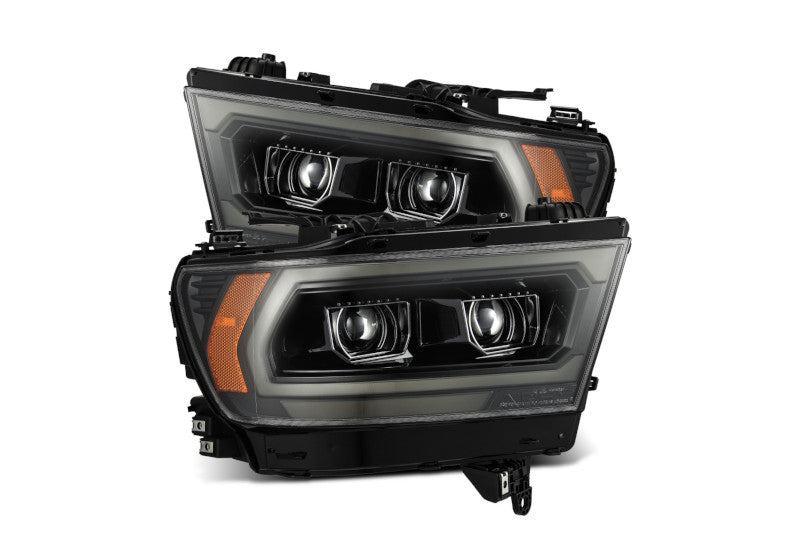 AlphaRex 880575 MKIII 2500 Style LUXX Series Alpha Black LED Projector Headlights | 2019-2023 Ram 1500