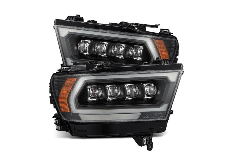 AlphaRex 880578 MKIII 2500 Style NOVA Series Black LED Projector Headlights | 2019-2023 Ram 1500