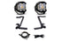 Baja Designs 448213UP LP4 A-Pillar Light Kit w/ Upfitter Harness | 2023-2024 F250/F350