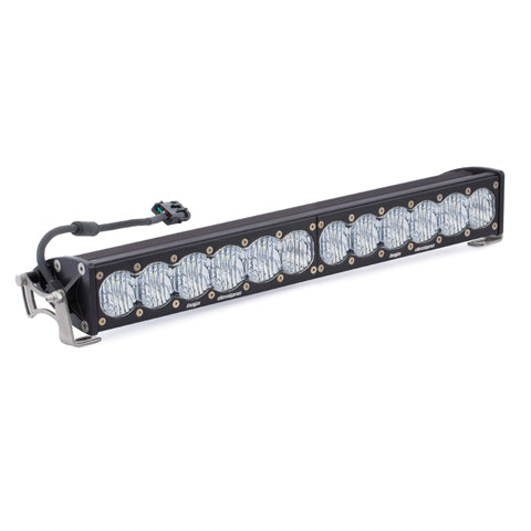 Baja Designs 452004 20in LED Light Bar Single Straight Wide Driving Combo Pattern OnX6 | Universal