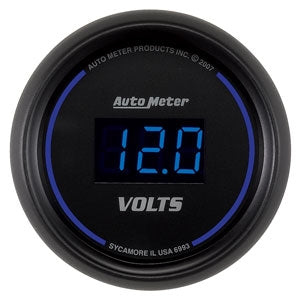 AutoMeter 6993 Z-SERIES 2-1/16in Digital 8-18V Cobalt | Universal