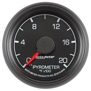 AutoMeter 8445 Ford Factory Match 2-1/16in 0-2000 Pyrometer Kit | Semi-Universal