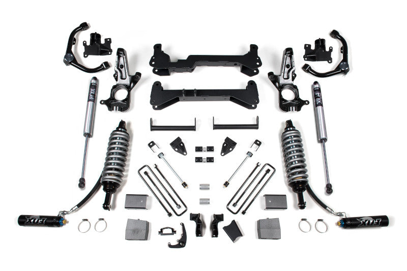 BDS 149FDSC 7in FOX 2.5 Coilover Conversion Lift Kit - Carrier Above Crossmember | 2001-2010 Silverado/Sierra 2500HD 2WD