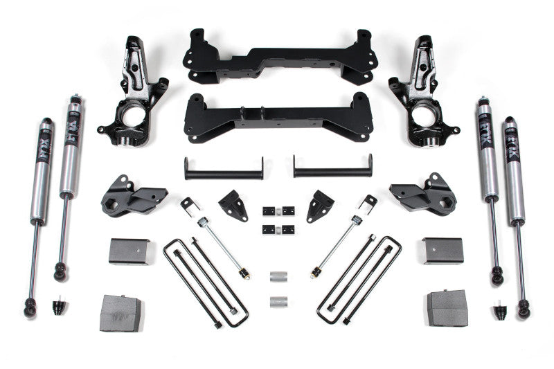 BDS 149FS 7in Lift Kit w/ FOX 2.0 Shocks - Carrier Above Crossmember | 2001-2010 Silverado/Sierra 2500HD 2WD