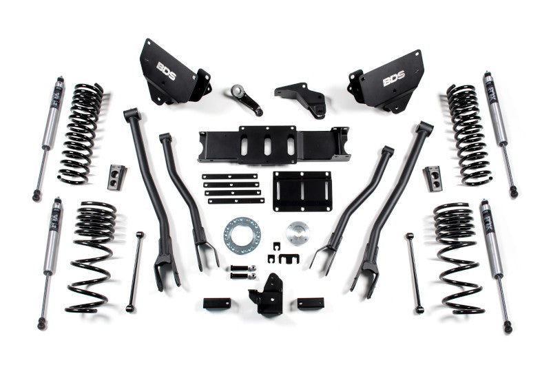 BDS 1604FS 6in 4-Link Lift Kit w/ FOX 2.0 Shocks | 2014-2018 Ram 2500 4WD Diesel