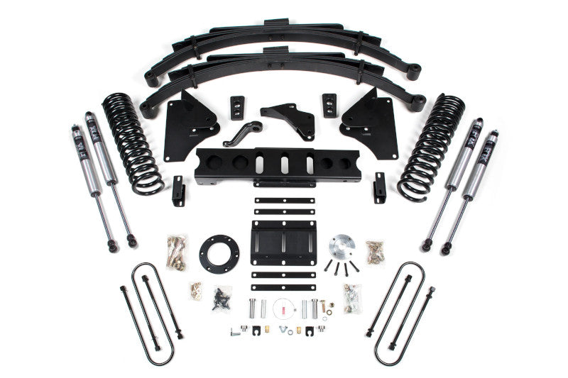 BDS 1617FS 6in Lift Kit w/ FOX 2.0 Shocks & Leaf Springs - 6 Bolt | 2013-2018 Ram 3500 4WD Diesel