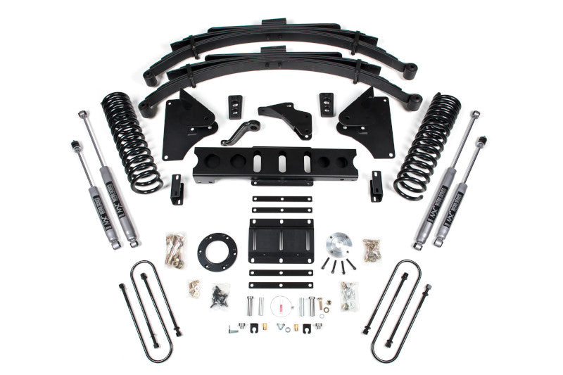 BDS 1617H 6in Lift Kit w/ NX2 Nitro Shocks, & Leaf Springs - 6 Bolt | 2013-2018 Ram 3500 4WD Diesel