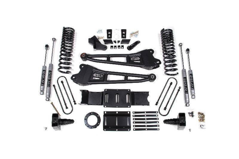 BDS 1687H 5.5in Radius Arm Lift Kit w/ NX2 Nitro Shocks | 2019-2023 Ram 3500 w/ Rear Overload Leaf