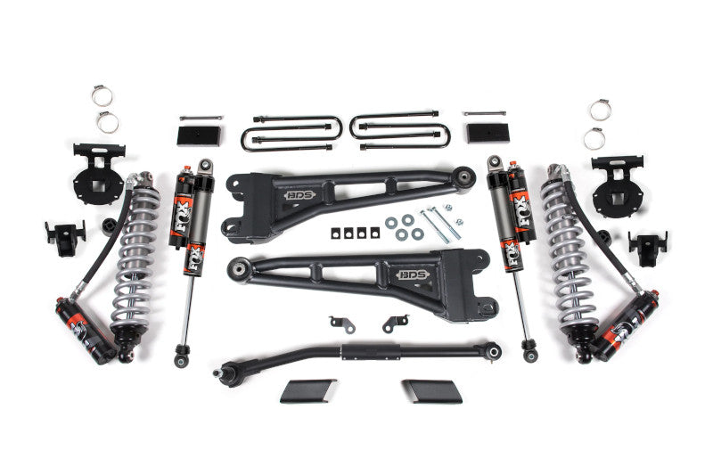 BDS 2202FPE 3in Radius Arm Lift Kit w/ FOX 2.5 Shocks | 2023 F250/F350 4WD