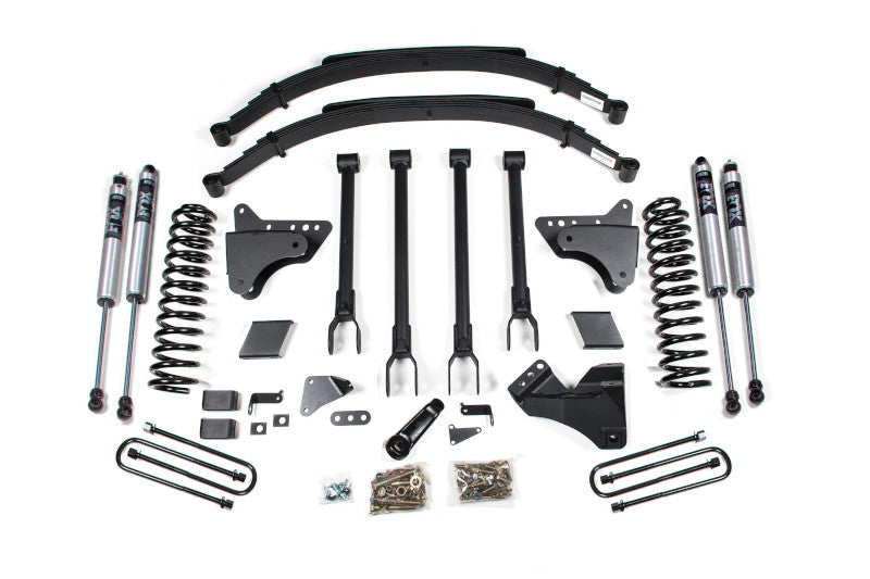 BDS 586FS 6in 4-Link Lift Kit w/ FOX 2.0 & 2in Blocks | 2011-2016 F250/F350 4WD Gas