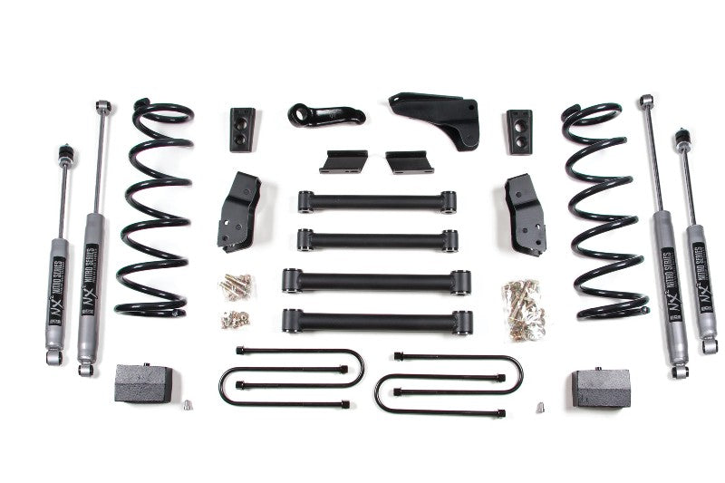 BDS 607H 6in Lift Kit w/ NX2 Nitro Shocks & Rear Block Lift | 2009-2013 Ram 2500 Diesel w/ 4in Axle