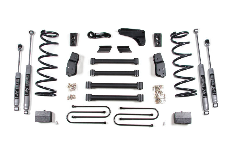 BDS 612H 6in Lift Kit w/ NX2 Nitro Shocks & Rear Block Kit | 2009-2013 Ram 2500 4WD Gas w/ 4in Axle