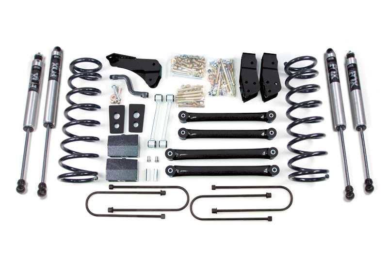 BDS 615FS 4in Lift Kit w/ FOX 2.0 Shocks & Rear Block Kit | 2009-2013 Ram 2500 Power Wagon 4WD Gas