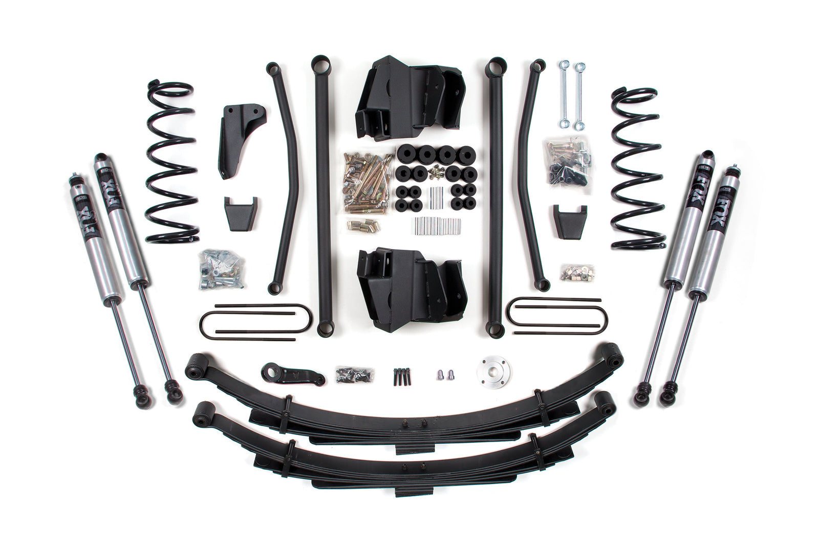 BDS 656FS 8in Long Arm Lift Kit w/ FOX 2.0 Shocks & Leaf Springs | 2003-2007 Ram 2500/3500 4WD Diesel w/ 4in Axle