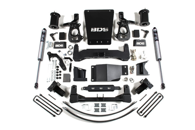 BDS 743FS 8in Lift Kit w/ FOX 2.0 Shocks - Aluminum | 2014-2018 1500 4WD