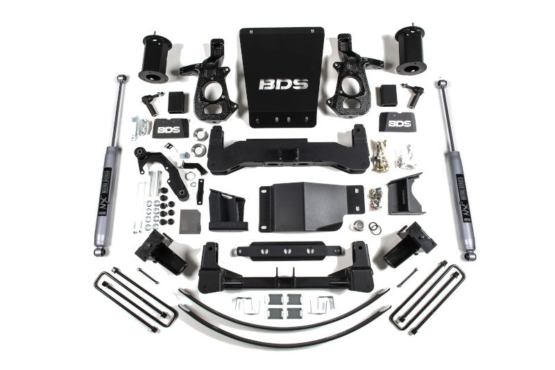 BDS 743H 8in Lift Kit w/ NX2 Nitro Shocks - Aluminum | 2014-2018 1500 4WD