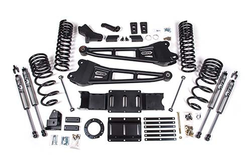 BDS 1660H 4in Radius Arm Lift Kit | 2019-2024 Ram 2500 4WD Diesel