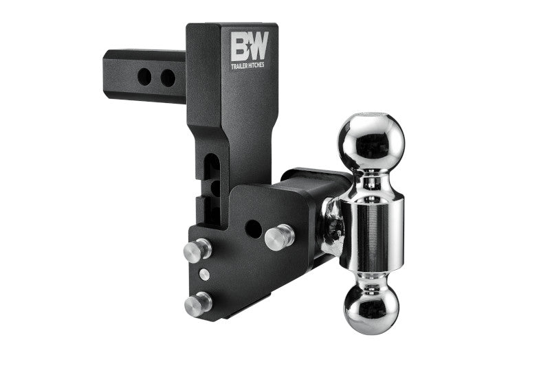 B&W TS10065BMP Black Multi-Pro Dual Ball Hitch w/ 2in Shank, 4.5in Drop/5.5in Rise | Universal