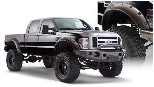 Bushwacker 20047-02 Cut-Out Front Fender Flares | 2008-2010 F250/350 SRW