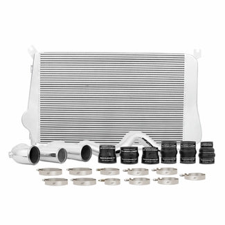 Mishimoto MMINT-DMAX-11KSL Silver Intercooler Kit | 2011-2016 Silverado/Sierra 2500HD/3500HD 6.6L