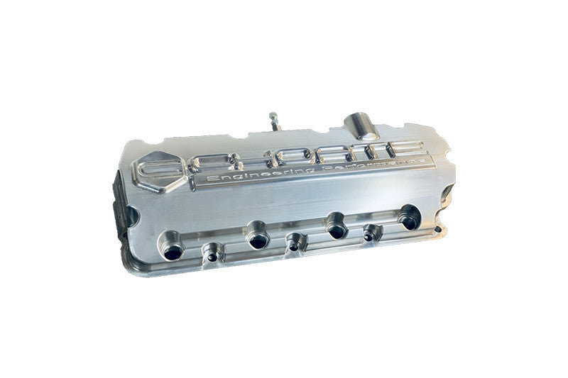 Choate Engineering CEP64SBVCC Self-Oiling Valve Covers Choate Logo | 2008-2010 Ford 6.4L Powerstroke