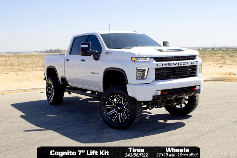 Cognito 210-P1183 7in Premier Lift Kit w/ Elka 2.5 Reservoir Shocks | 2020-2024 Silverado/Sierra 2500HD/3500HD