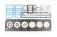 Cometic PRO3001T-072 6BT Top End Gasket Kit MLX Cylinder Head Gasket - .072in Bore 4.100in | 1994-1998 Dodge 5.9L Cummins