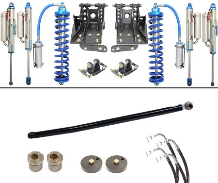 Carli CS-FLVL-CO25-BYP-05 2.5in Coilover Bypass System | 2005-2007 F250/F350