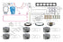 Industrial CUPISB606-076 PAI Engine Overhaul Kit w/ STD Pistons| 2004.5-2007 Ram 5.9L Cummins