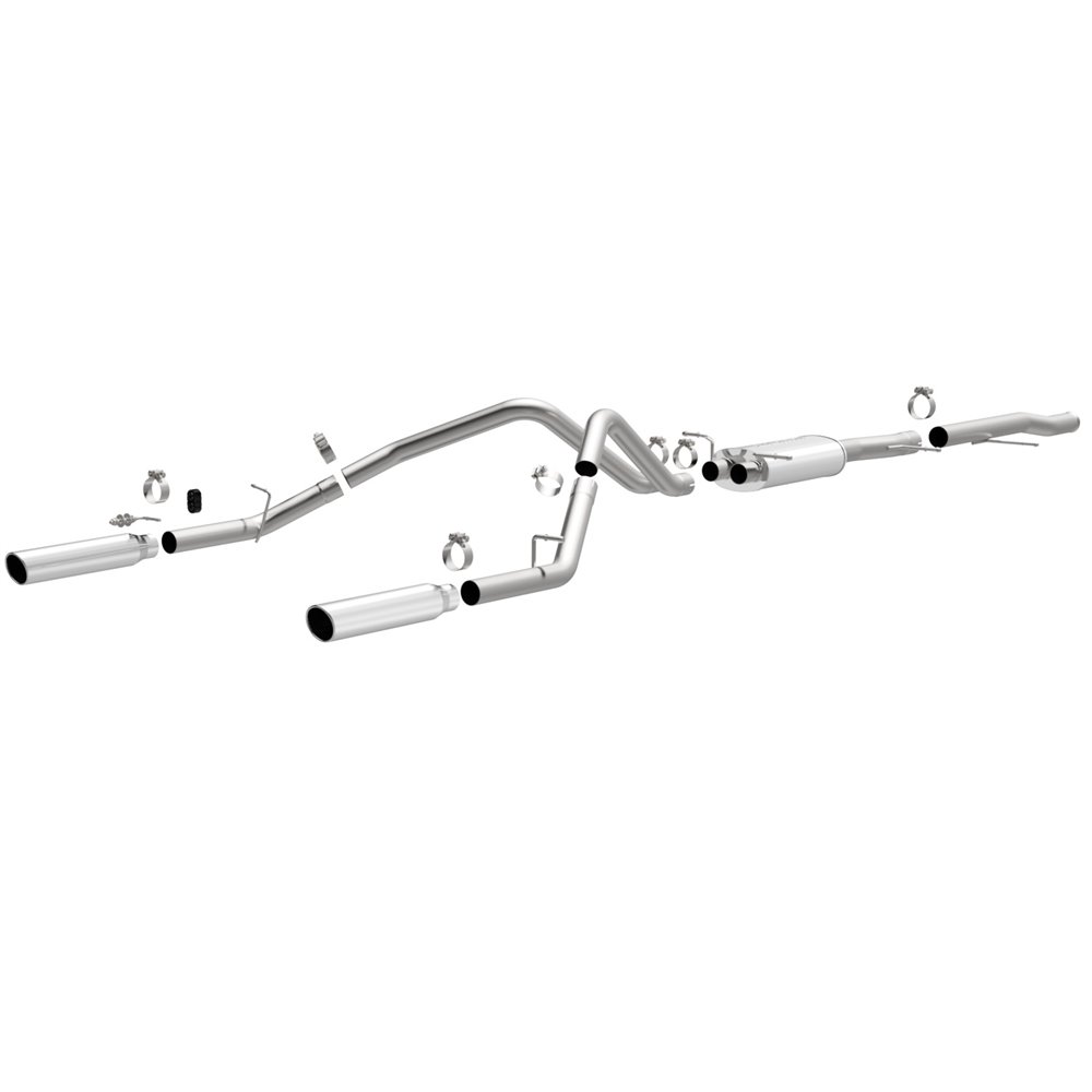 MagnaFlow 15565 Dual Stainless 3in Cat-Back Exhaust | 2010-2013 Silverado/Sierra 1500