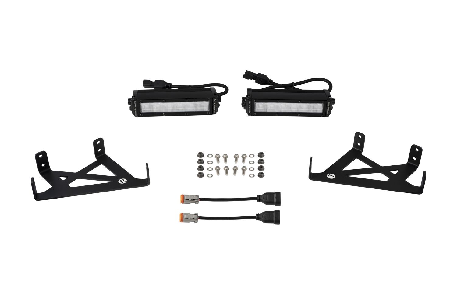 Diode Dynamics DD7583 SS6 LED Fog Light Kit White | 2020-2022 F250/F350