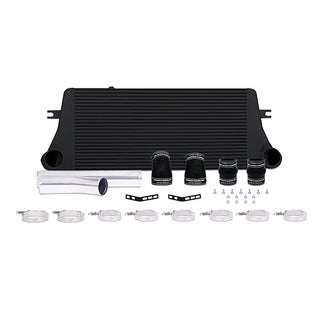 Mishimoto MMINT-RAM-94KBK Black Intercooler Kit | 1994-2002 Ram 5.9L Cummins