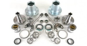 Dynatrac CR60-3X1104-B Ford Free Spin Hub Conversion Kit w/ Fine Studs Fits | 1999-2004 F250/F350