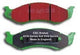 EBC Brakes DP61267 Rear GreenStuff 6000 Series Brake Pads | 2003-2008 Dodge 2500/3500