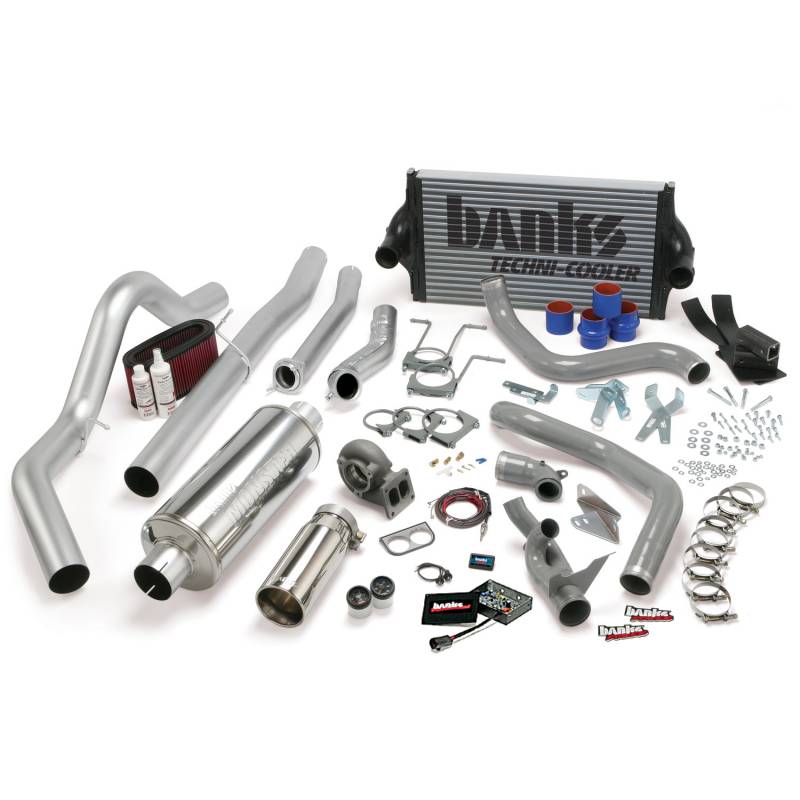 Banks 46356 Power Pack System w/ Single Exhaust & Chrome Tip | 1994-1997 Ford 7.3L Powerstroke